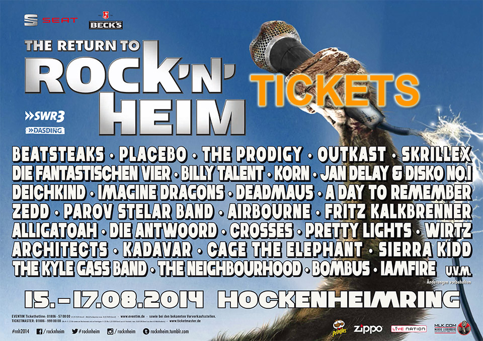 Rock'n'Heim Festival startet zweite Auflage vom 15. - 17. August - Tickets ab 125.- Euro