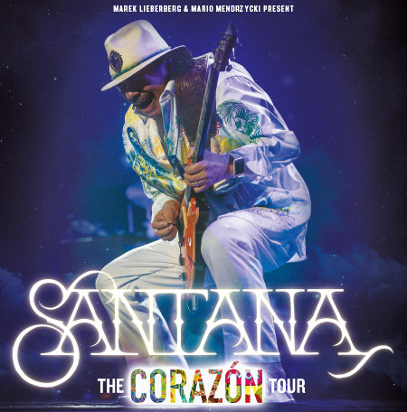 Carlos Santana in Concert - Latin-Rock-Legende im Juli auf Europa-Tournee