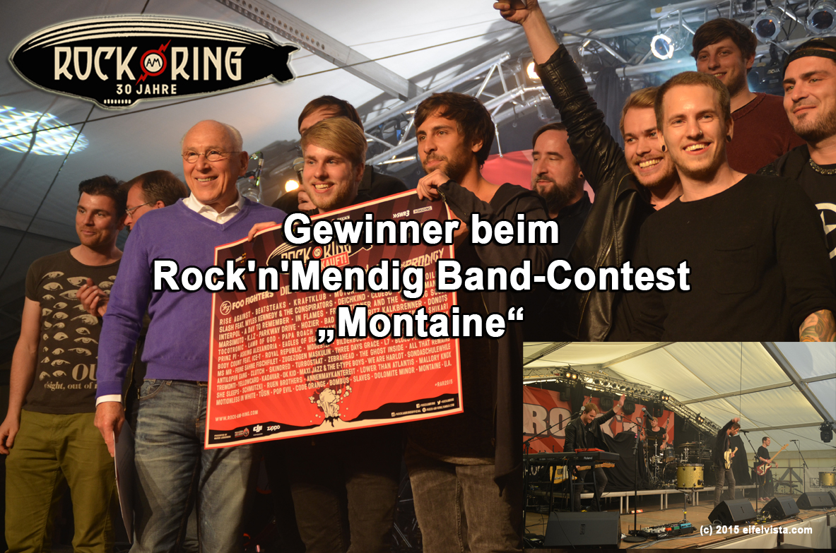 Montaine gewinnen Rock'n'Mendig - Der Bandcontest zu Rock am Ring 2015