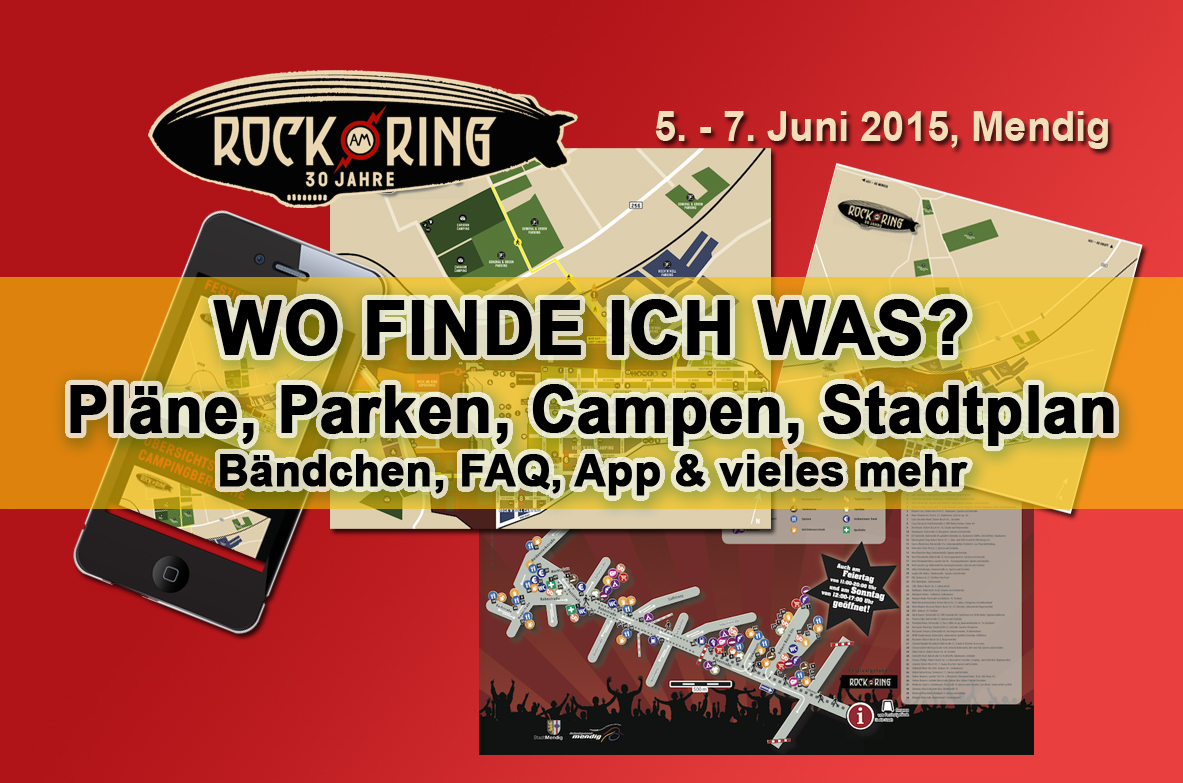 Rock am Ring 2015 - Festivalpläne aktualisiert