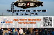 App warnt „Rock am Ring“-Besucher künftig vor Unwetter