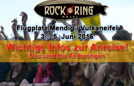 Wichtige Infos und Änderungen zur Anreise für Rock am Ring Besucher