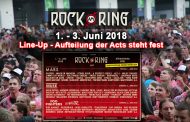 Rock am Ring Line-Up 2018 - Tagesaufteilung steht fest