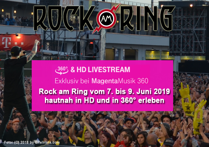 MagentaMusik 360 – Rock am Ring hautnah in HD und in 360° erleben