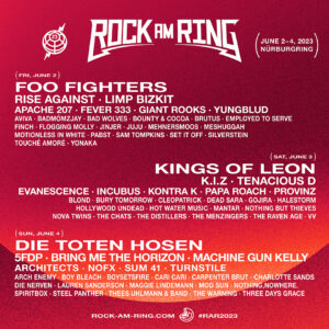 Rock am Ring 2023, Stand: 25.01.2023; copyright: rock-am-ring.com