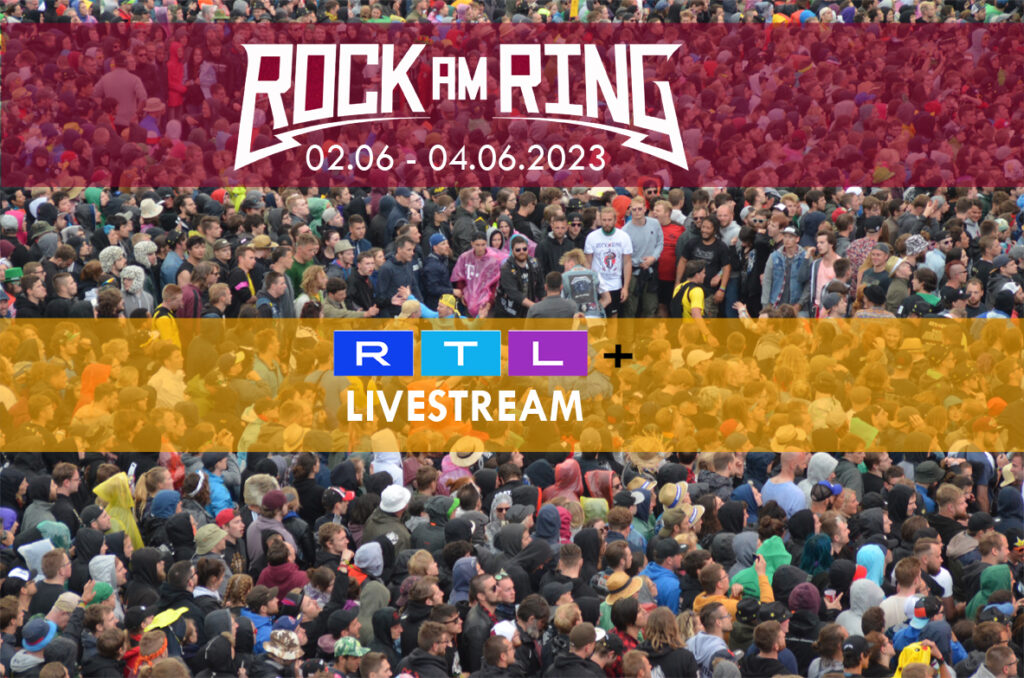 Livestream RTL+ zeigt Rock am Ring auch 2023 wieder live