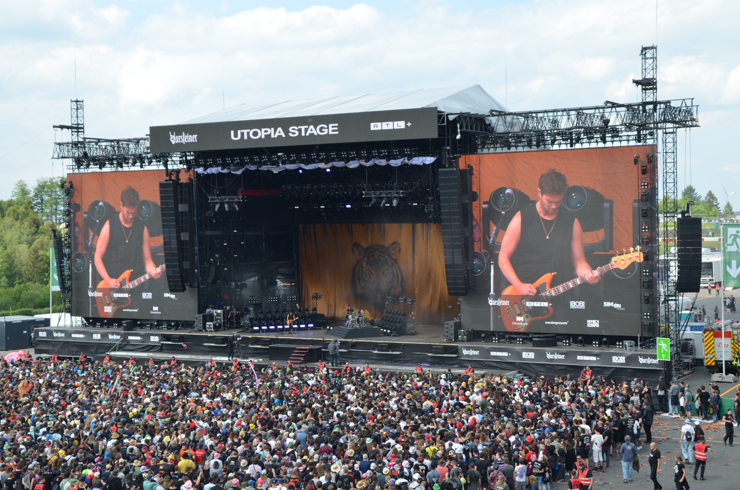 Rock am Ring 2024: Fans feierten bei idealen Festivalbedingungen