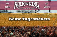 40 Jahre Rock am Ring: Keine Tagestickets