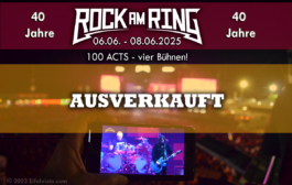 Rock am Ring 2025 ausverkauft! - Tickets für Rock im Park knapp